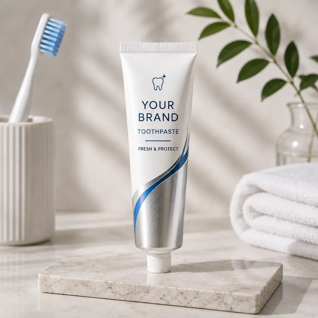 ABL Silver Toothpaste Tube D30